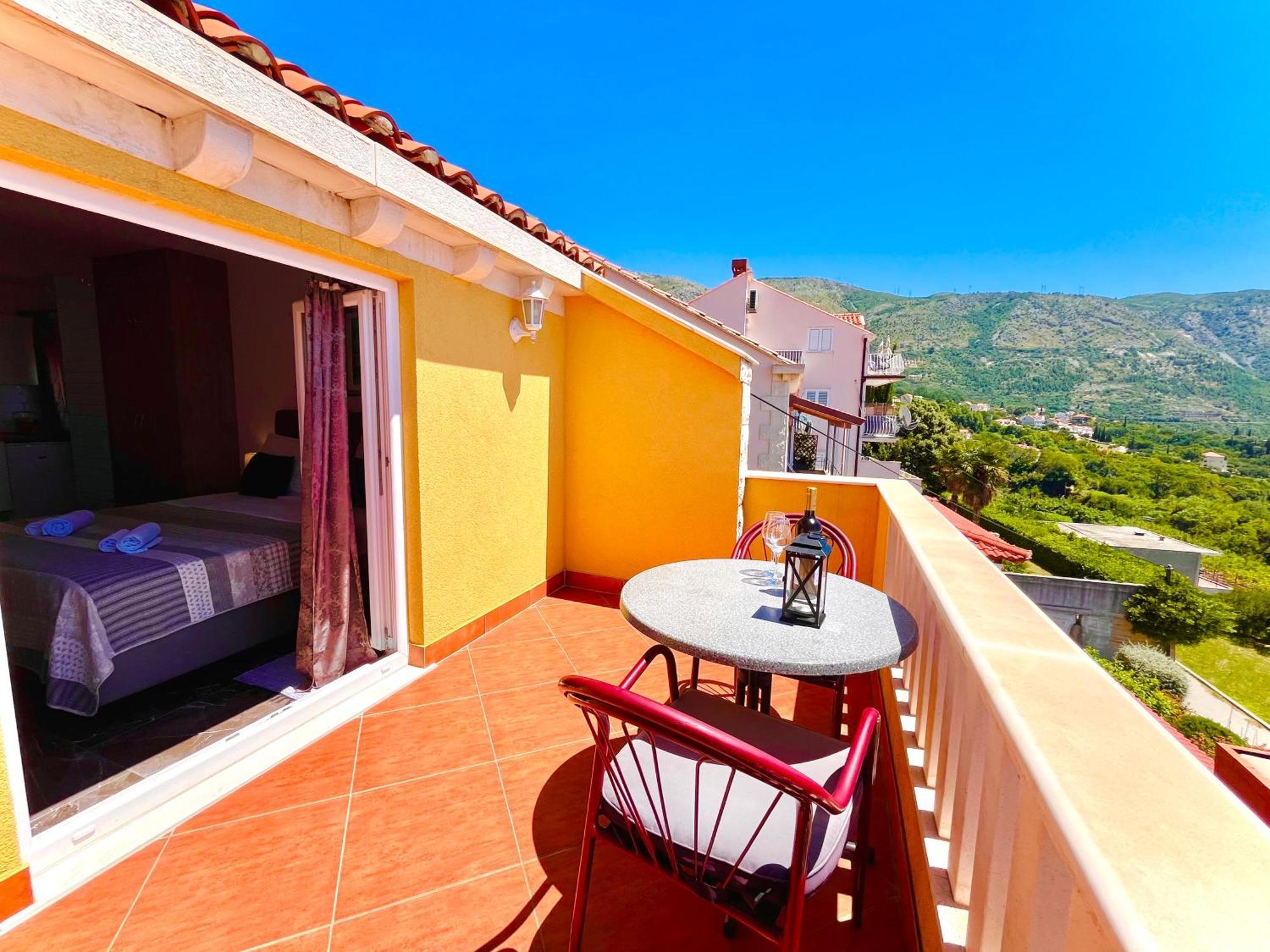 Apartments Sunset Mlini Rom bilde