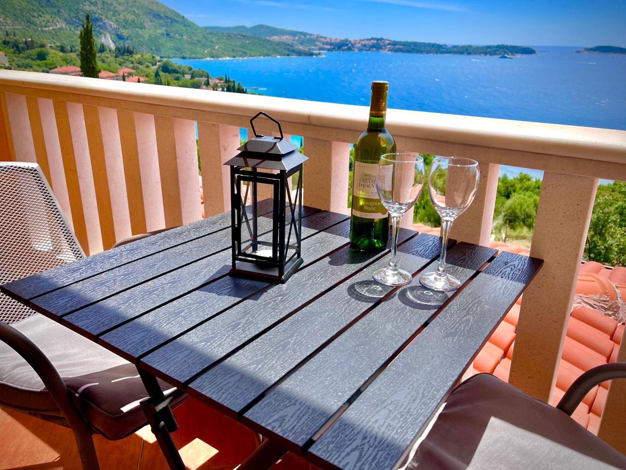 Apartments Sunset Mlini Rom bilde